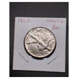 1944 Wallking Liberty Silver Half Dollar