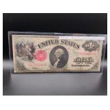 1917 $1 Red Seal Large Bill