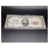 1929 $20 Federal Reserve Bank Note - Knoxville