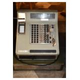 Vtg Sweda Electric Cash Register w/ Keys