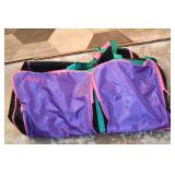 Vtg Bol Bag Rolling Duffel Bag