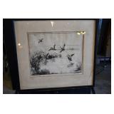 Along The Mississippi by Alec Stern Etching