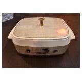 Vtg ThermoServ Insulated Casserole Dish