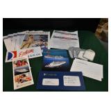Vtg Carnival Cruise Lines Paper Ephemera