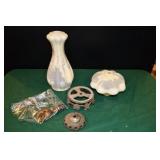 Antique Glass Lamp Shade Parts