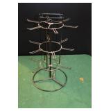 Black Metal Rotating Display Stand