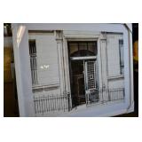Black and White Building Facade Architecture
