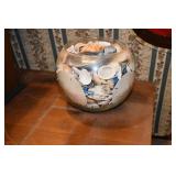 Fish Bowl Full of Sea Shells & Sand Dollars