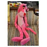 1980s Stuffed Pink Panther 44"