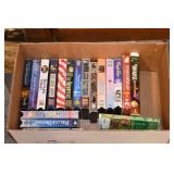Box of VHS Tapes