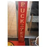 Wood Buckeyes Family Sign