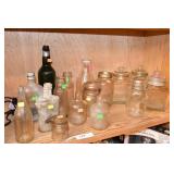 Vintage Glass Jar Lot