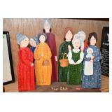 Hand Made "The Club" Wooden Ladies