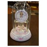 2002 Precious Moments Anniversary Dome Clock