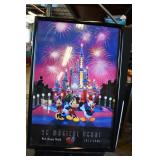 25 Magical Years Walt Disney World Framed Poster