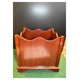 Solid Wood Planter Box or Magazine Holder