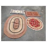 4 Small Rugs