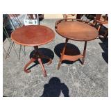 Vintage Butler's Table & Bombay Side Table