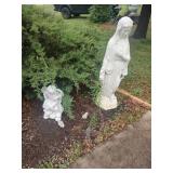 Mary and Angel Outdoor Dï¿½cor
