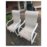 2 Matching Outdoor Chairs