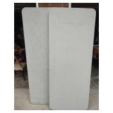 (2) Samsonite 6' Tables