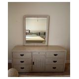 MCM Lexington Dresser w/Mirrorï¿½64.5x19x73.5