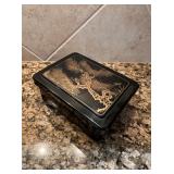 Vtg Japanese Lacquerware Boxï¿½7ï¿½5.25ï¿½2.75