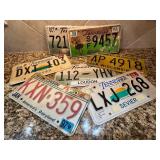 Vtg License Plates