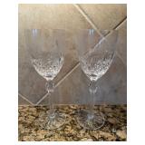Vtg. Rogaska Crystal Wine Glassesï¿½9.5ï¿½