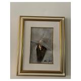 Framed Artwork With Gold Detail