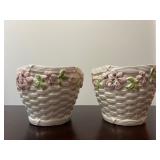 Floral Ceramic Planters
