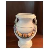 Vtg Decorative Ceramic Vase 10ï¿½
