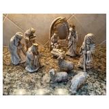 Vtg Nativity Scene Figurinesï¿½11 pc.