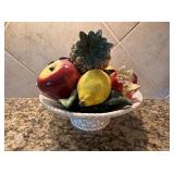 Ceramic Fruit Bowl With Stand