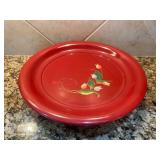 Red Lacquerware Platterï¿½13ï¿½3