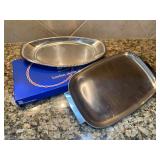 (Set of 2) Metal Traysï¿½12.75ï¿½7.5