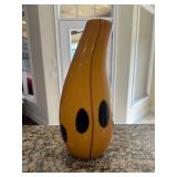 Amber Art Glass Vaseï¿½15.75