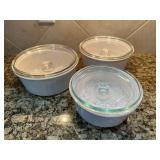 CorningWare Bowls w/Lidsï¿½1.6L