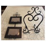 Metal Scroll Frame 4ï¿½x6ï¿½ and Easel 9ï¿½x13ï¿½