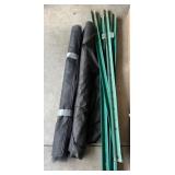 Green Metal Stakes and Mesh Rolls 47ï¿½ long