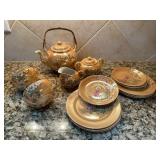 Vtg Japanese Ceramic Tea Setï¿½7ï¿½