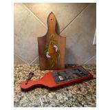 Vtg Wooden Cutting Boards Setï¿½16ï¿½5