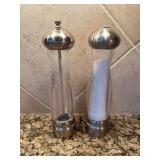 Stainless Steel Salt and Pepper Millsï¿½10ï¿½