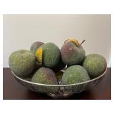 Decorative Foam Beaded Pears