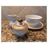 Winterling Creamer/Sugar & Gravy Bowlï¿½7ï¿½3.5