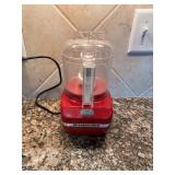 KitchenAid Red Food Processor