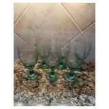 Set of 6ï¿½Libbey Orchard Gobletsï¿½7ï¿½