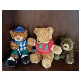 Plush Teddy Bears Trio 13ï¿½