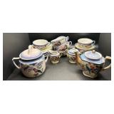Miniature Japanese Porcelain Tea Set