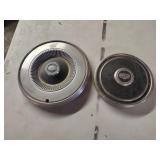 2 Vintage Ford Hubcaps